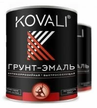 Краска KOVALI Арт. 0060, черная полуглянцевая