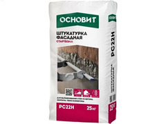 Штукатурка фасадная профи ОСНОВИТ СТАРТВЭЛЛ РС22 Н, 25кг