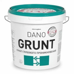 Грунт глубокого проникновения Dano Grunt 10л