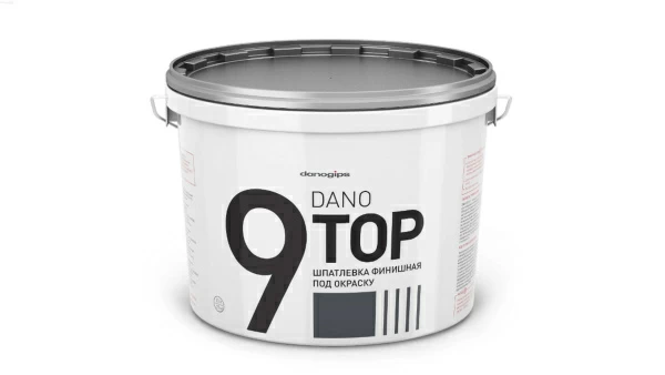 Шпатлевка финишная под окраску DANO TOP 9 10л/16,5кг